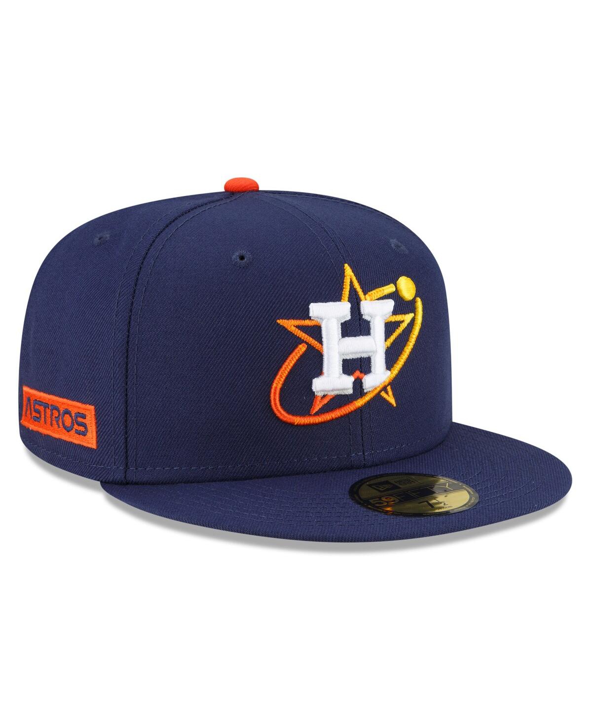 New Era Navy Houston Astros 2022 City Connect 59fifty Fitted Hat In Navy