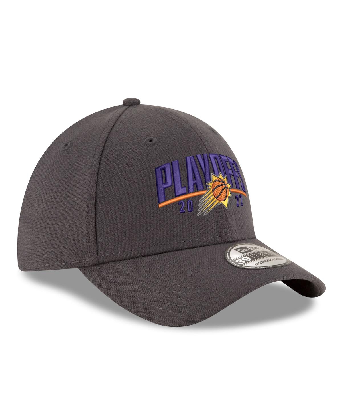 Men's New EraPhoenix Suns 2022 Nba Playoffs Arch 39THIRTY Flex Hat - Gray