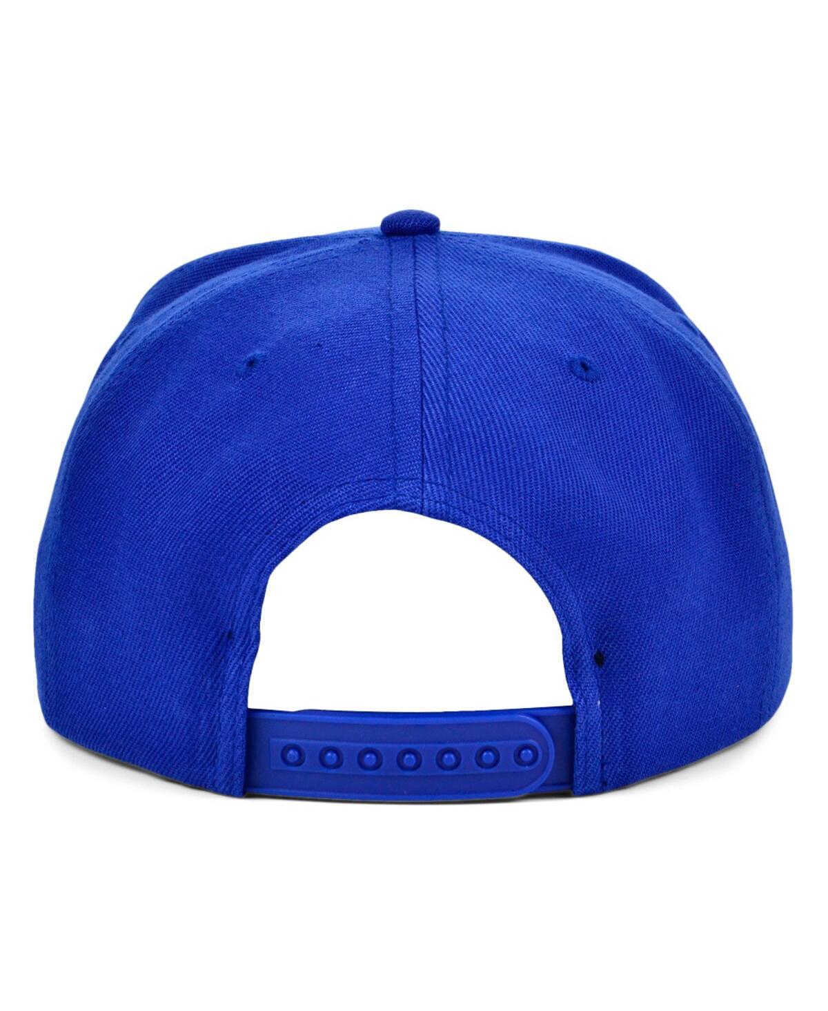Shop Rings & Crwns Men's  Royal And Orange All Day Everyday Snapback Hat In Royal,orange