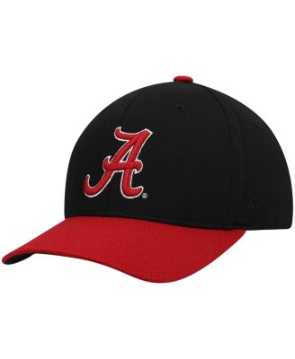 Men's Black, Crimson Alabama Crimson Tide Two-Tone Reflex Hybrid Tech Flex Hat