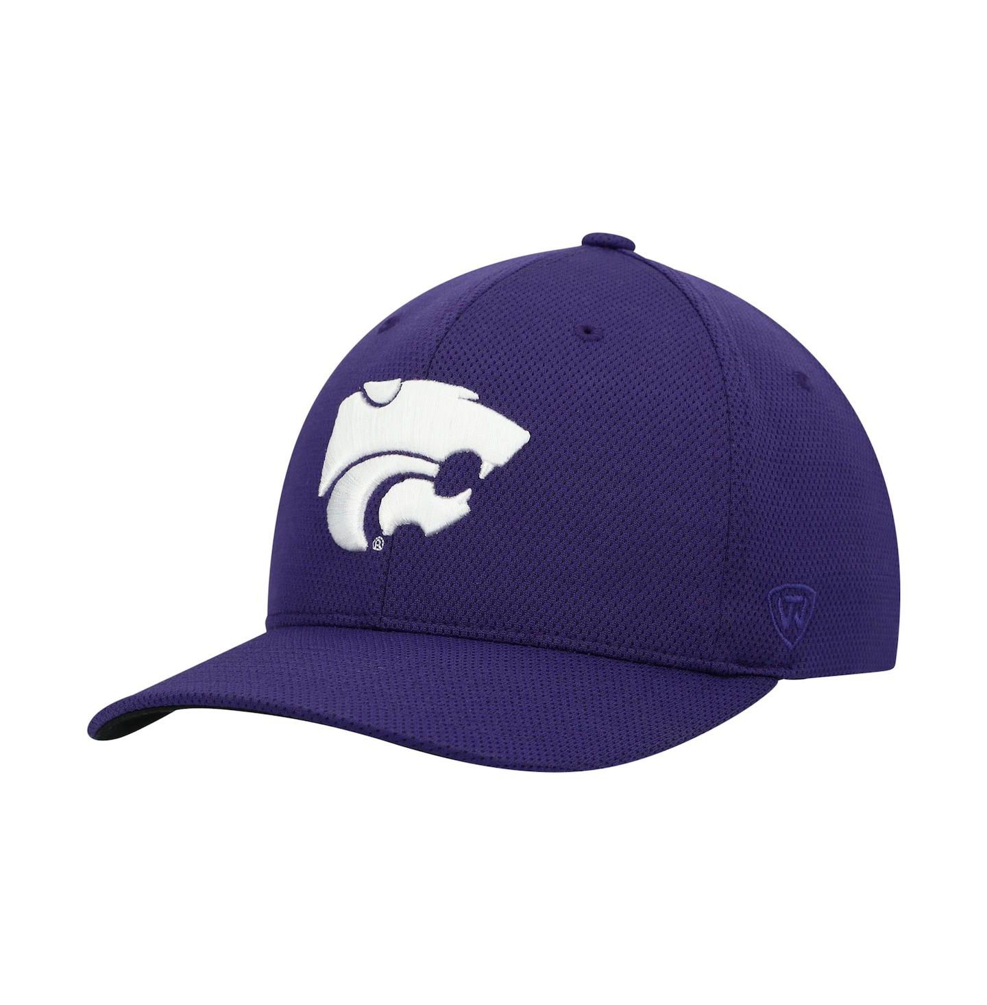 Мужская кепка Top of the World Purple Kansas State Wildcats Reflex Logo Flex Hat — фото 1