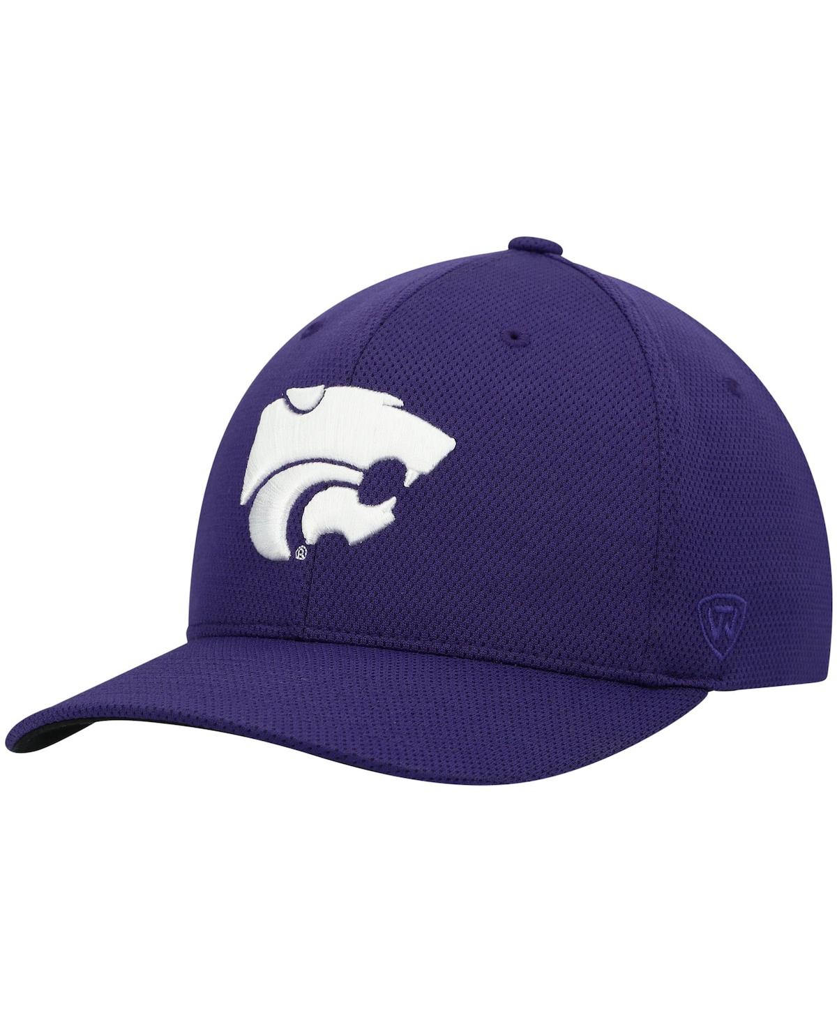 Men's Top of the World Purple Kansas State Wildcats Reflex Logo Flex Hat - Purple