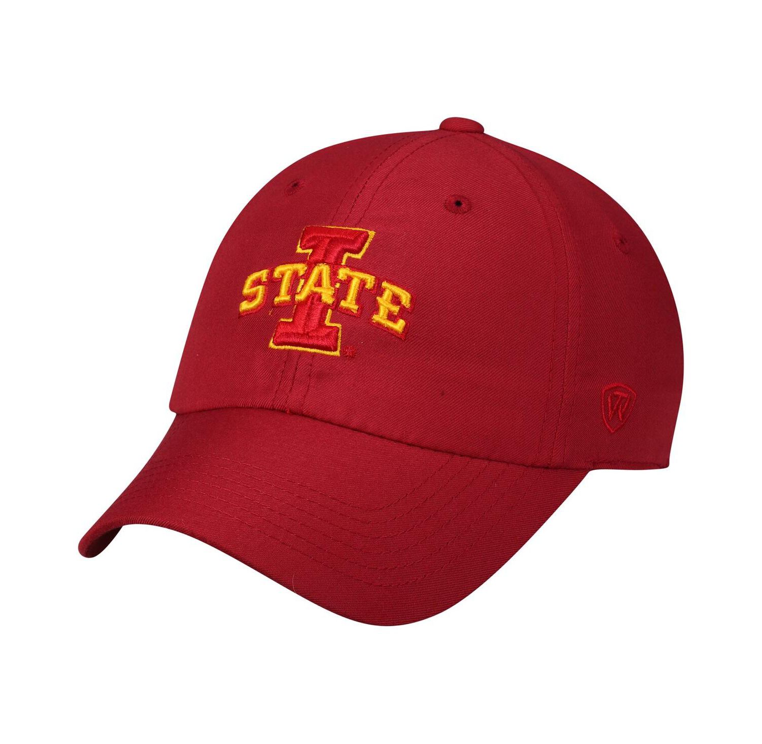 Men's Cardinal Iowa State Cyclones Primary Logo Staple Adjustable Hat