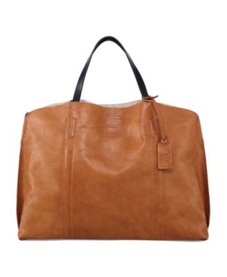 Women's Genuine Leather Forest Island Tote Bag