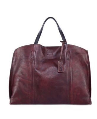 Women's Genuine Leather Forest Island Tote Bag