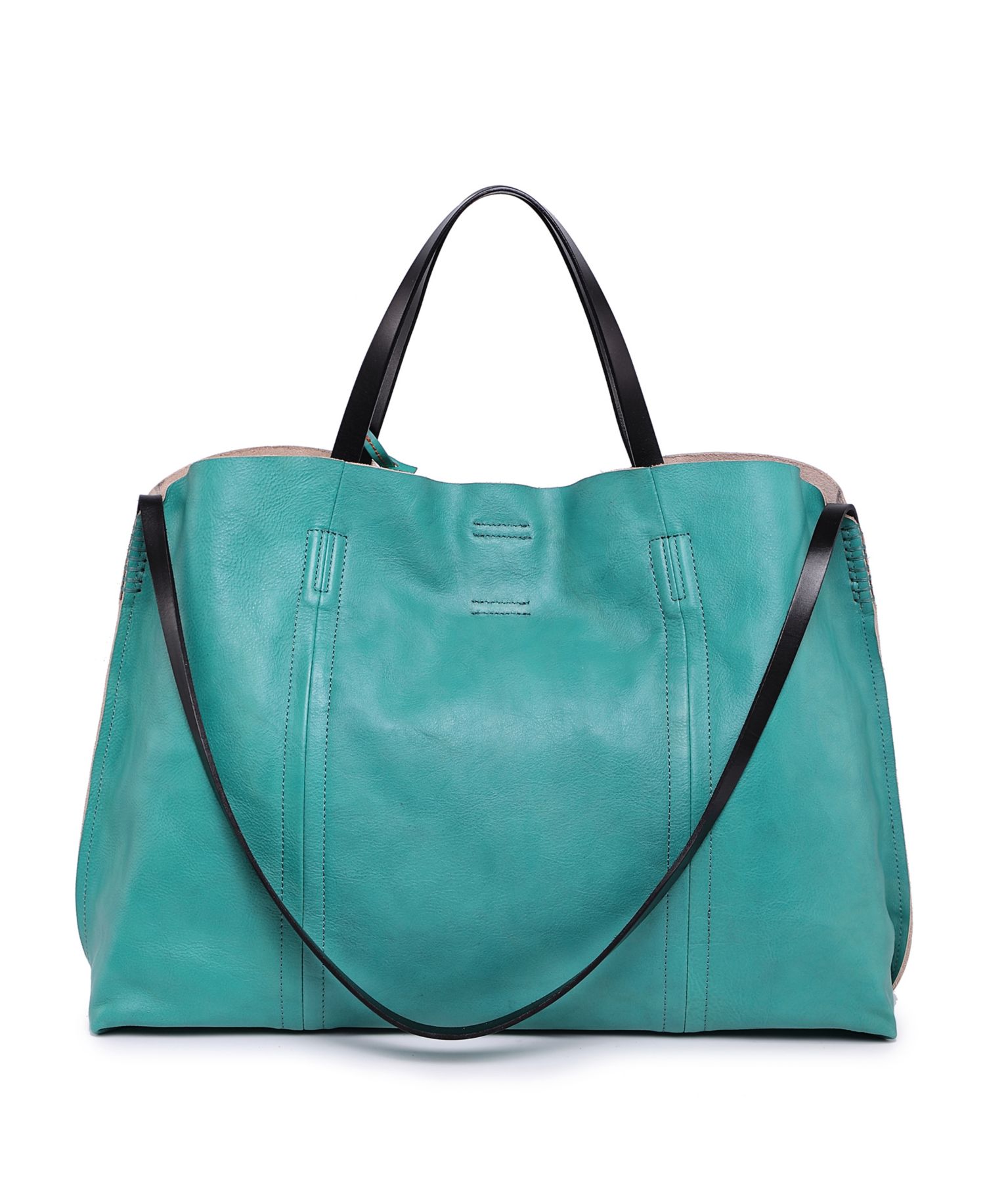 Forest Island Extra-Large Leather Tote Bag