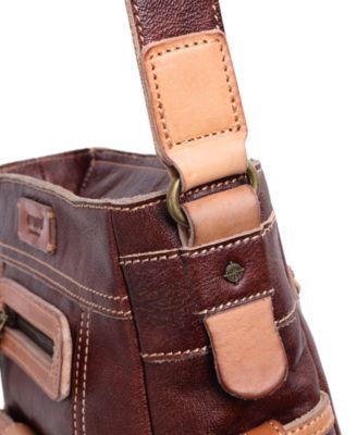 Women's Genuine Leather Leeds Castle Crossbody Bag