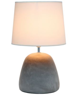 Round Concrete Table Lamp