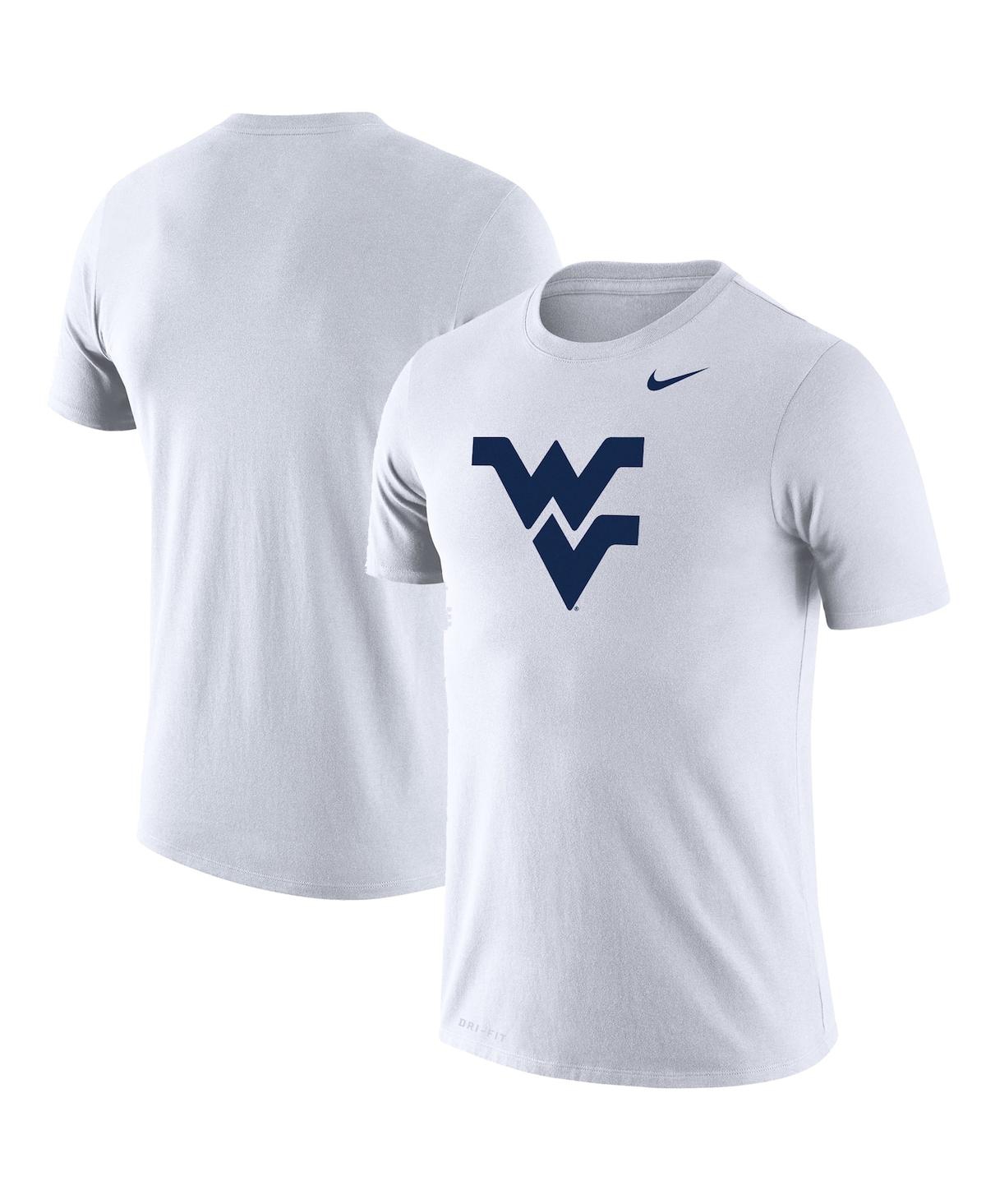 Men's Nike White West Virginia Mountaineers School Logo Legend Performance T-shirt
