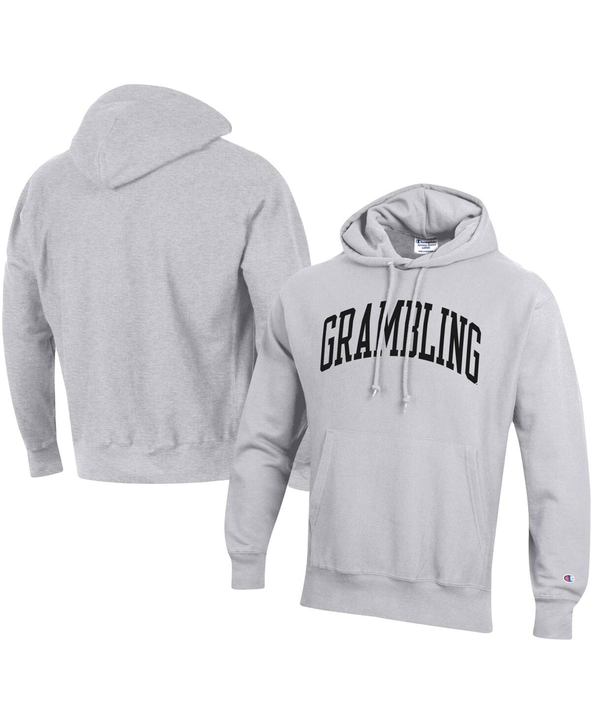 Champion Heathered Gray Colorado Buffaloes Team Arch Reverse Weave Pullover Hoodie In Gray