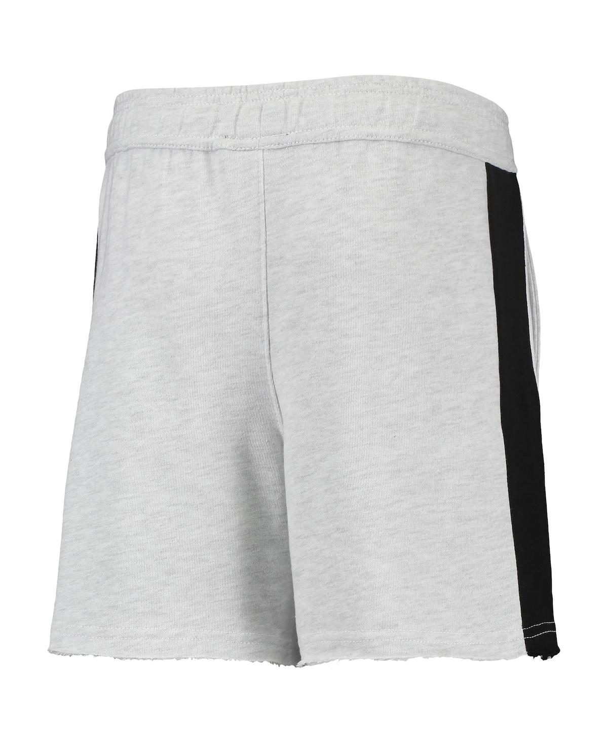 Outerstuff Youth Heathered Gray Brooklyn Nets Wingback Shorts In Heathered Gray