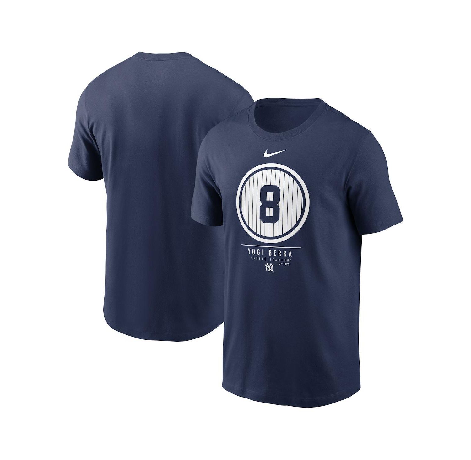Men's Yogi Berra Navy New York Yankees Locker Room T-shirt