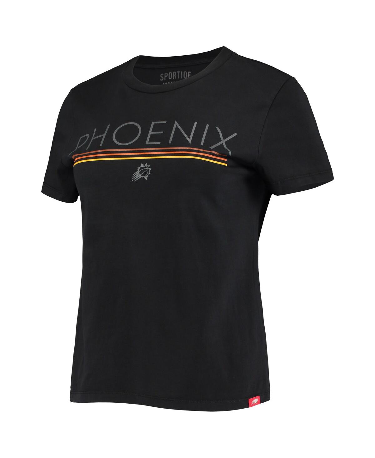 Women's SportiqePhoenix Suns Arcadia T-shirt - Black