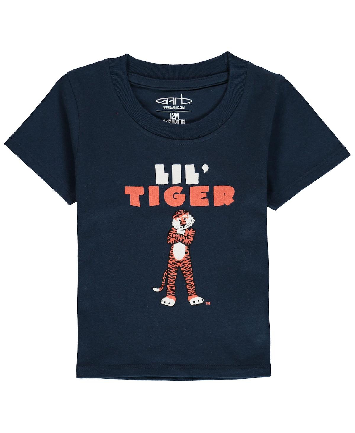 Garb Infant Unisex Navy Auburn Tigers Lil Mascot T-shirt