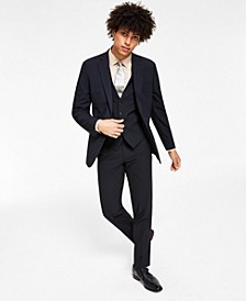 Men's Slim-Fit Solid Wool Suit Separates, Created for Macy's 