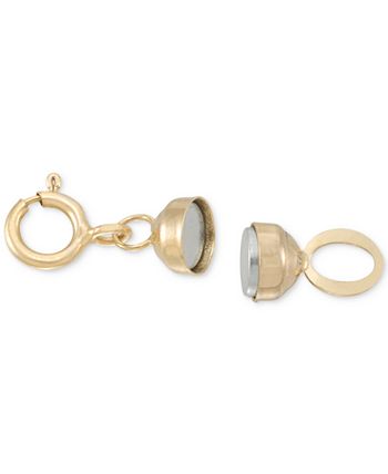 Italian 14kt Yellow Gold Magnetic Clasp Converter