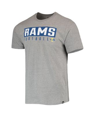 Men's Gray Los Angeles Rams Major Super Rival T-shirt