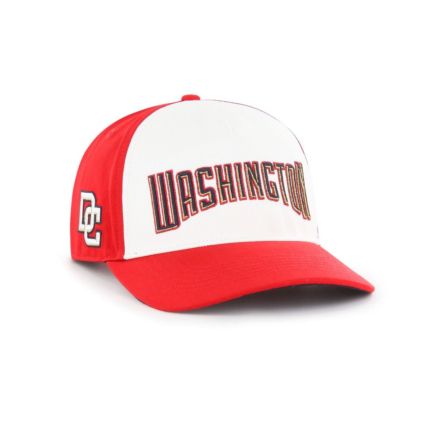 Men's Red, White Washington Nationals Cooperstown Collection Retro Contra Hitch Snapback Hat