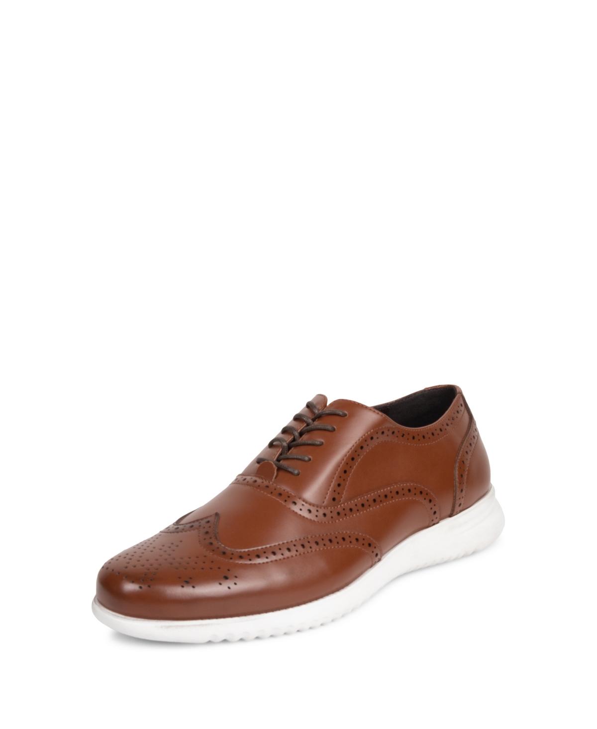 Unlisted By Kenneth Cole Men's Nio Wing Lace Up Shoes In Cognac