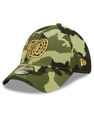 Men's Camo Washington Nationals 2022 Armed Forces Day 39THIRTY Flex Hat