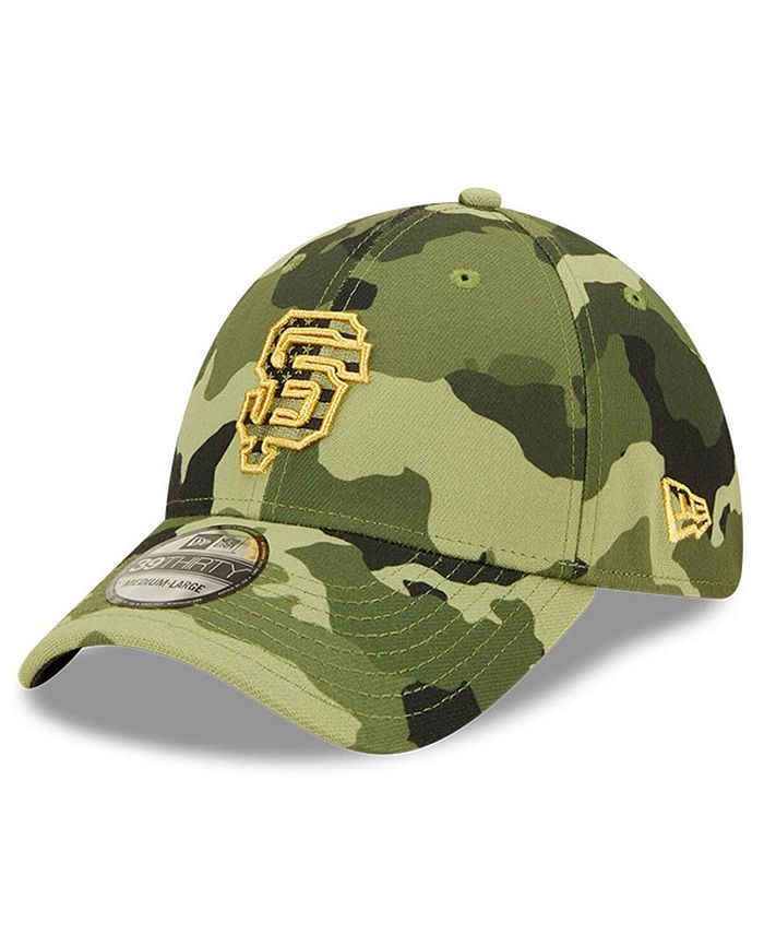 New Era Men's Camo San Francisco Giants 2022 Armed Forces Day 39THIRTY ...