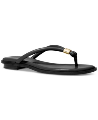 Michael Kors Women's Annie Thong Flat Sandals Macy's