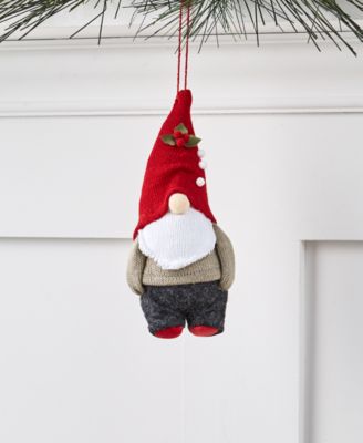 Holiday Lane - Christmas Cheer Fabric Gnome Ornament
