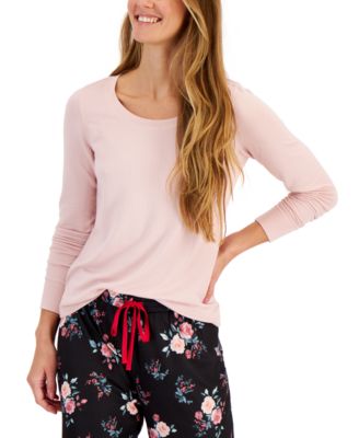 Charter Club - Women's Solid Scoop Neck Sleep Top