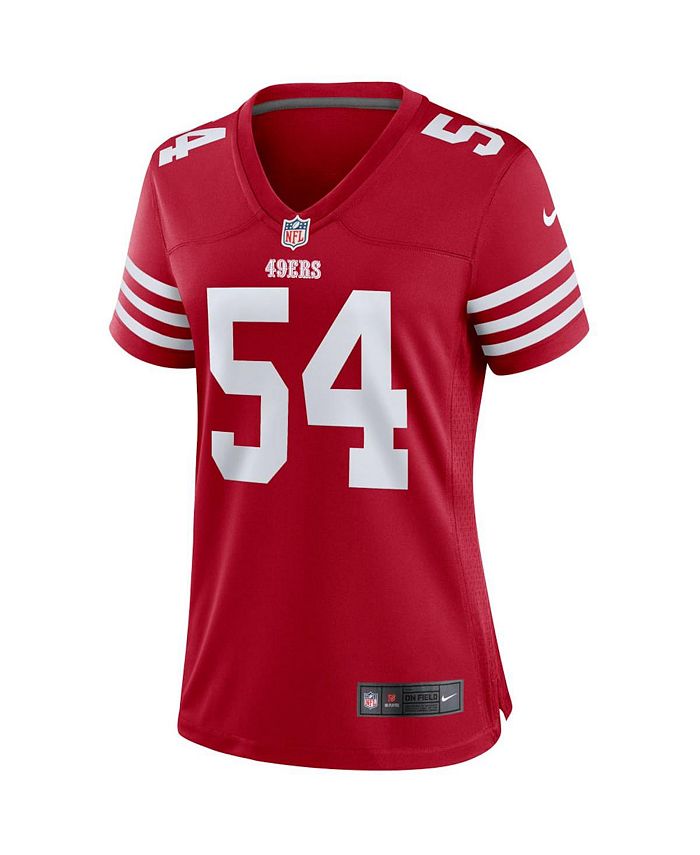 Nike Women's Fred Warner Scarlet San Francisco 49ers Player Game Jersey ...