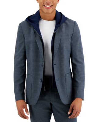 Hoodie under suit jacket best sale