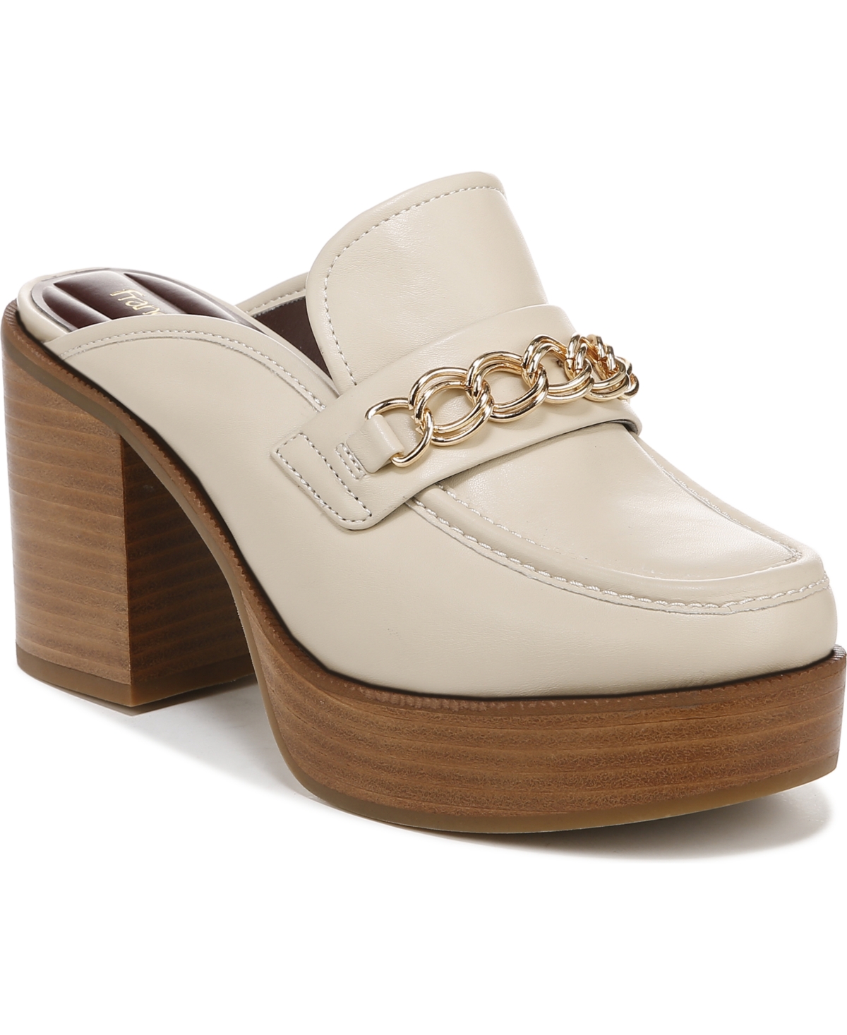 Franco sarto white mules shop