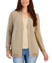 Karen Scott Tan Beige Petite Sweaters Macy s