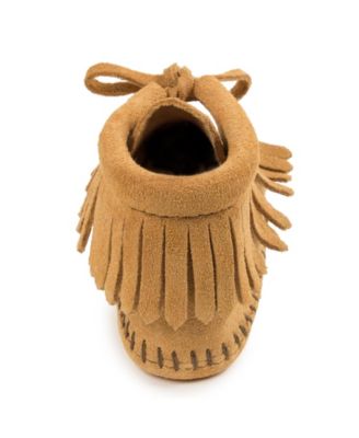 Baby Boys and Girls Suede Fringe Booties