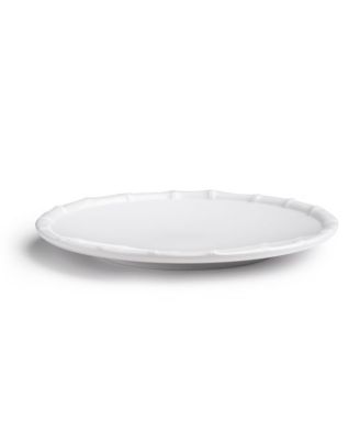 Melamine Zen Bamboo 11" Dinner Plates, Set of 4