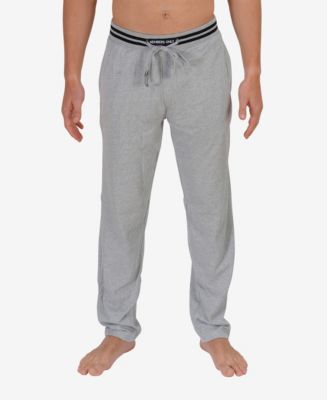 Members Only Men's 2 Stripe Waist Jersey Knit Lounge Pants - Macy's