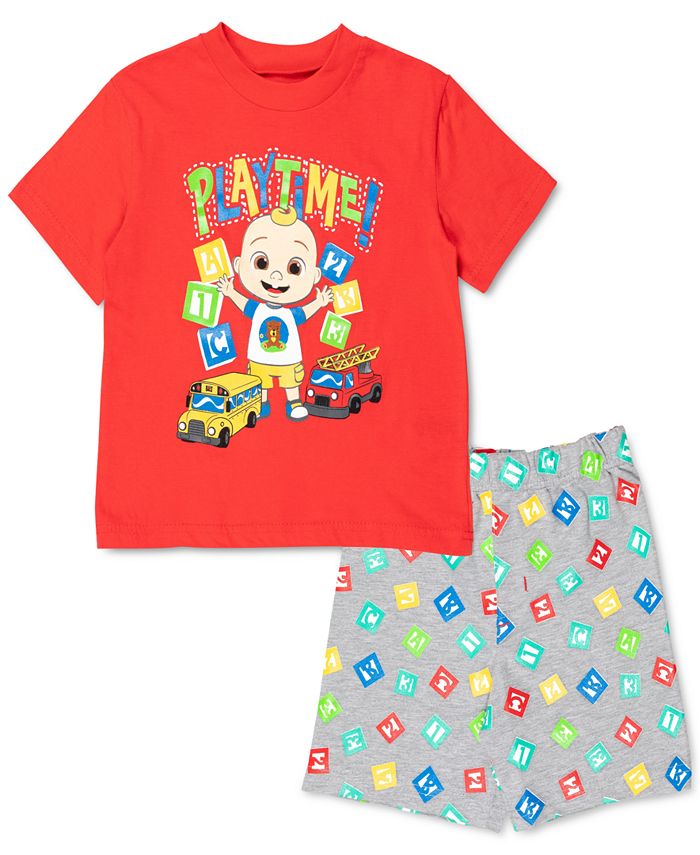 Cocomelon Toddler Boys 2-Pc. Printed Pajamas - Macy's