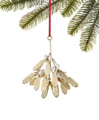 Holiday Lane - Jewel Tones Mistletoe Ornament