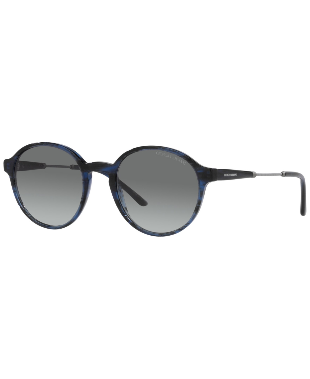 Giorgio Armani Men's Sunglasses, Ar8160 51 In Striped Blue