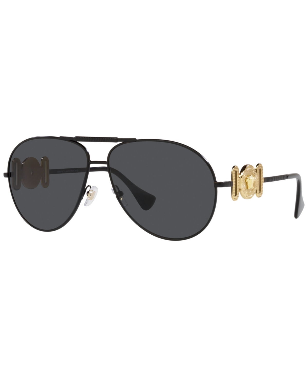 Shop Versace Unisex Sunglasses, Ve2249 In Matte Black