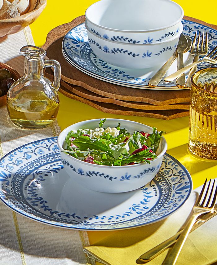 Corelle Portofino 16Piece Dinnerware Set, Service for 4 Macy's
