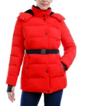 Michael Kors Red Women's Coats & Jackets - Macy's