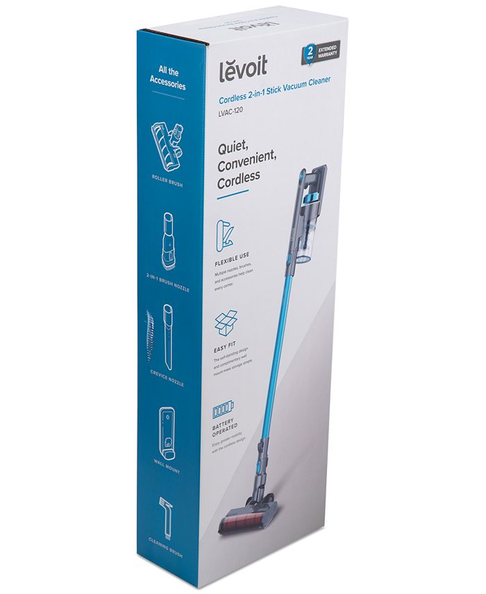 Levoit LVAC120 Cordless Stick Vacuum Cleaner Macy's
