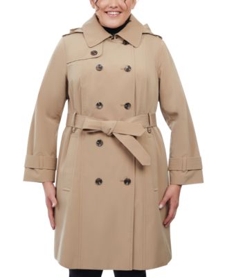 new look black trench coat