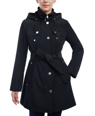 london fog women's long raincoat with hood