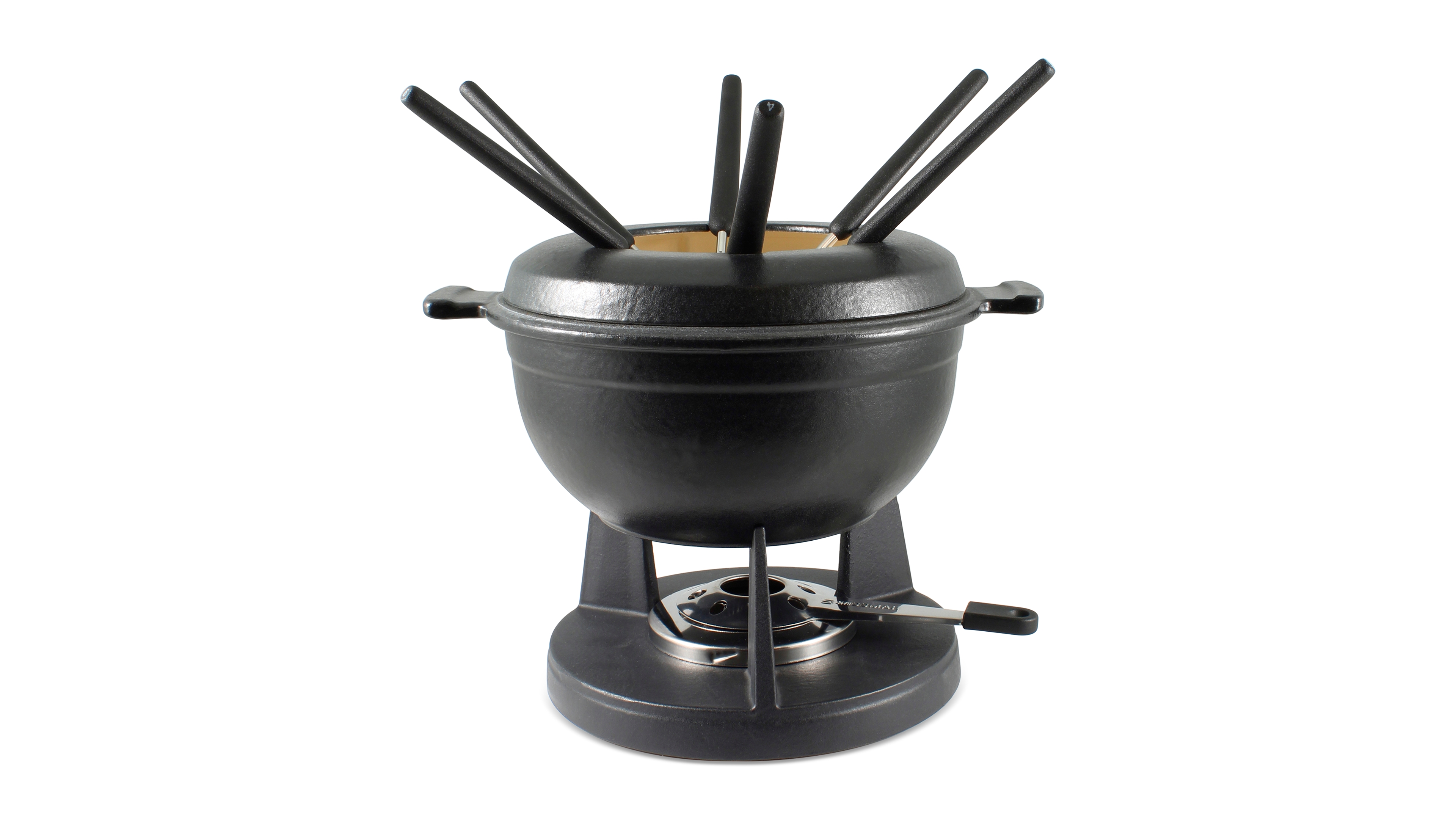 Swissmar Lucerne 10-Pc Cast Iron Fondue Set