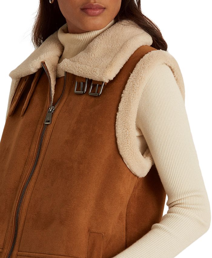 Lauren Ralph Lauren Women's FauxShearling Vest & Reviews Coats & Jackets Women Macy's