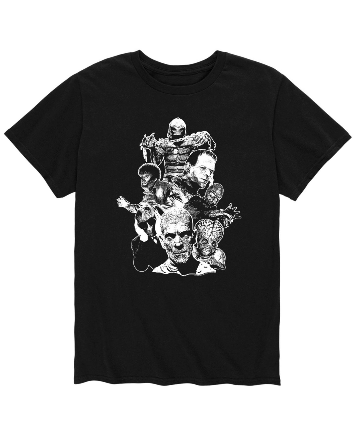 Мужская футболка AIRWAVES Universal Classic Monster, цвет: Чёрный — фото 1