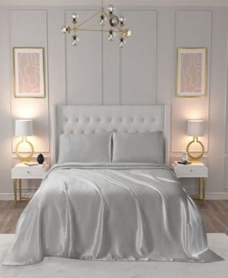 Satin 4-Pc. Sheet Set, Queen