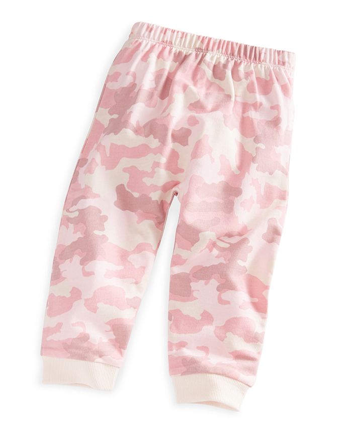 Youth Pink Camouflage Leggings, Girls Leggings, Printed Leggings