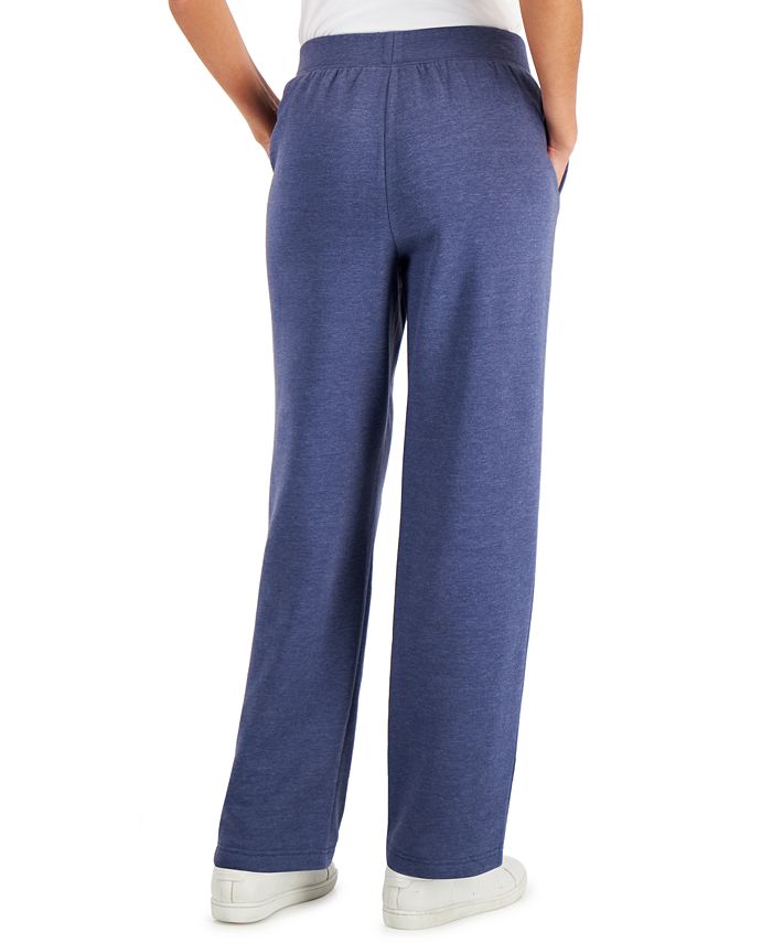 Thick Fleece Pants for Womans Elastic Waist Trousers Pull On